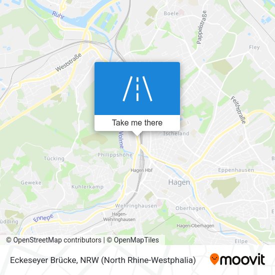 Eckeseyer Brücke map