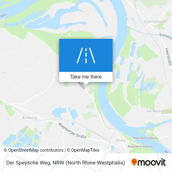Карта Der Speysche Weg