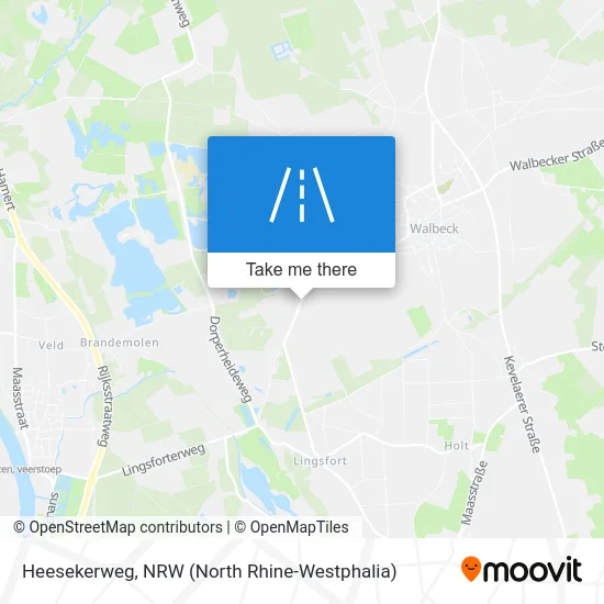 Heesekerweg map