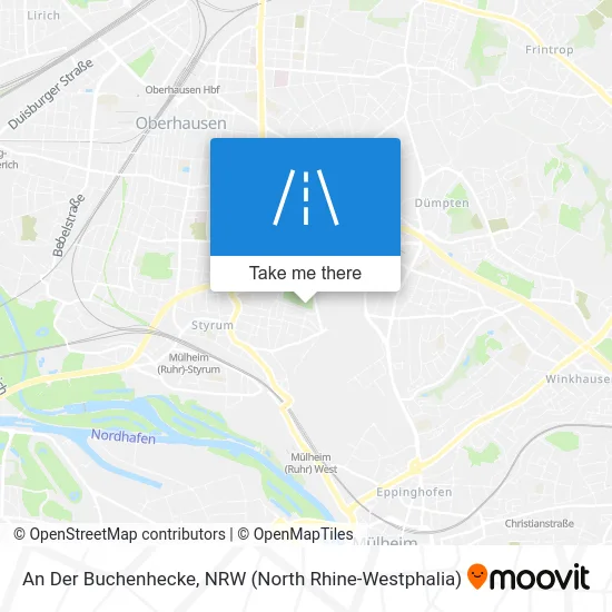 An Der Buchenhecke map