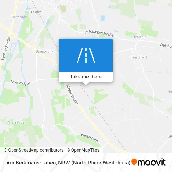 Am Berkmansgraben map