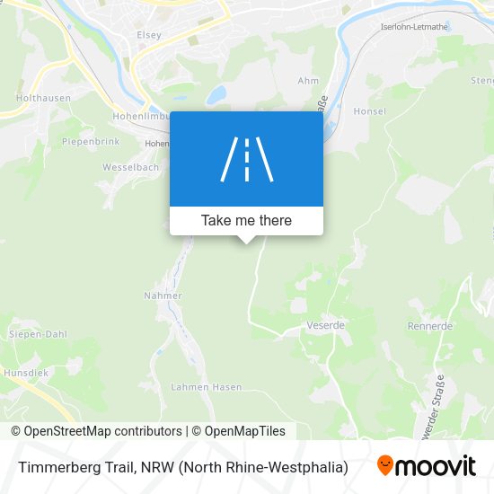 Timmerberg Trail map