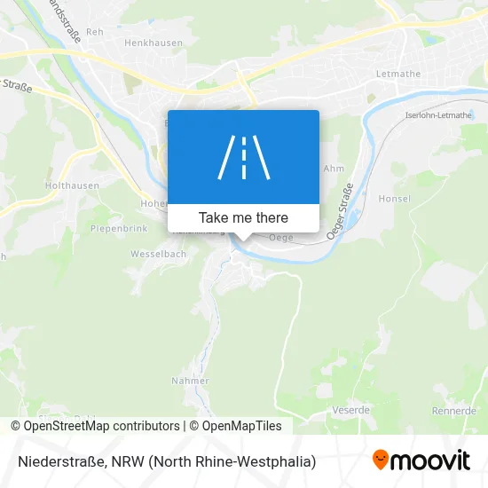 Niederstraße map