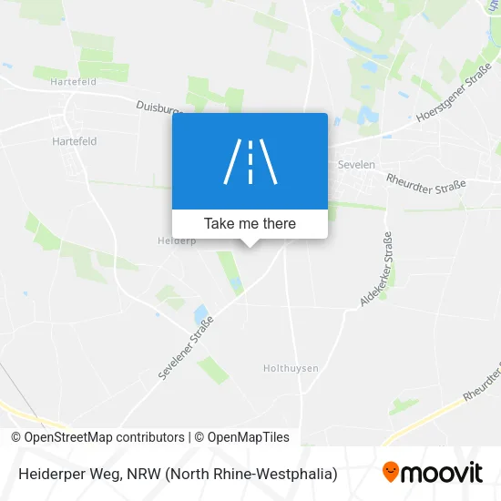 Карта Heiderper Weg
