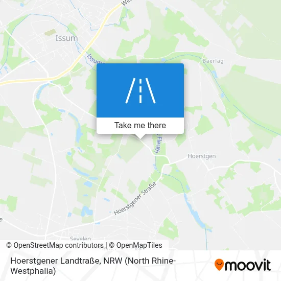 Hoerstgener Landtraße map