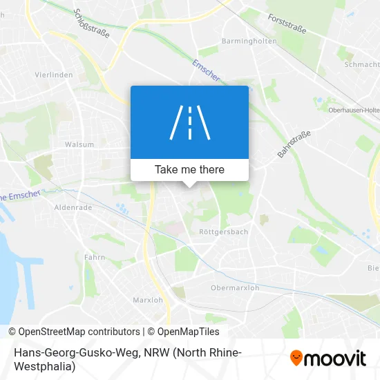 Hans-Georg-Gusko-Weg map