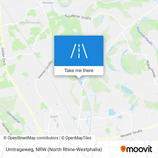 Карта Umtrageweg