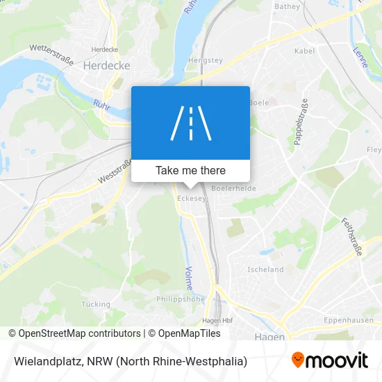 Карта Wielandplatz