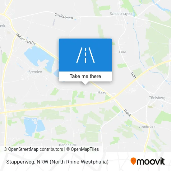 Карта Stapperweg