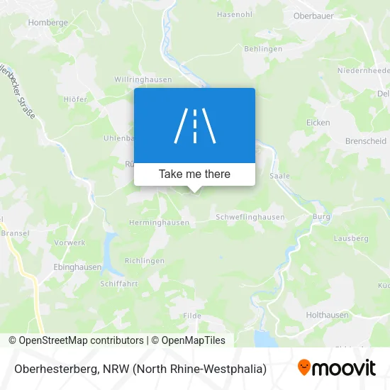 Карта Oberhesterberg
