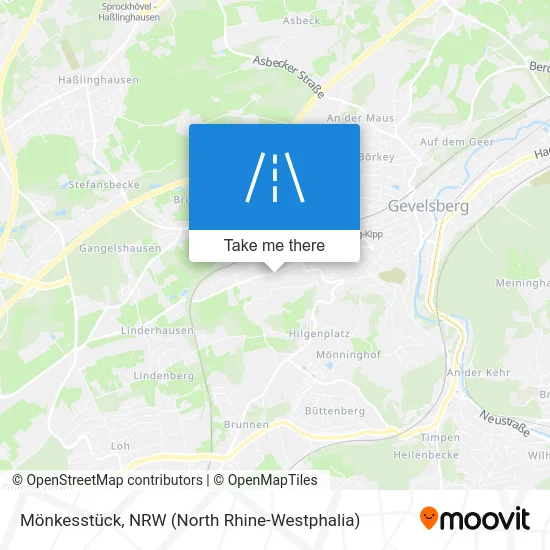 Карта Mönkesstück