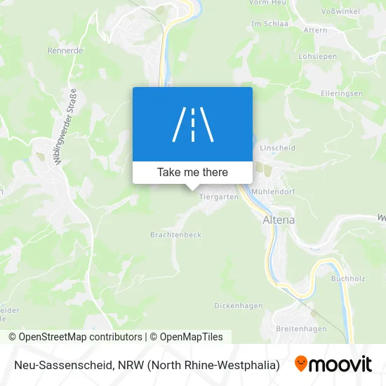 Neu-Sassenscheid map