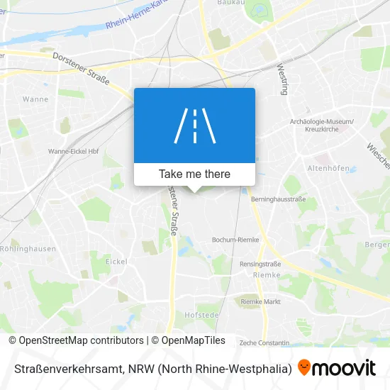 Карта Straßenverkehrsamt
