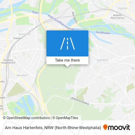 Am Haus Hartenfels map