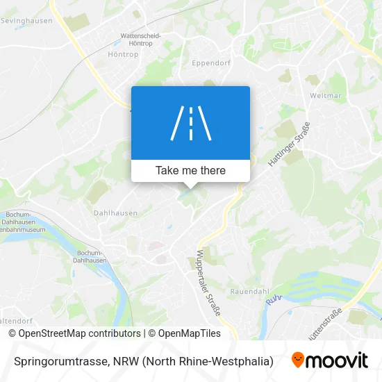 Карта Springorumtrasse