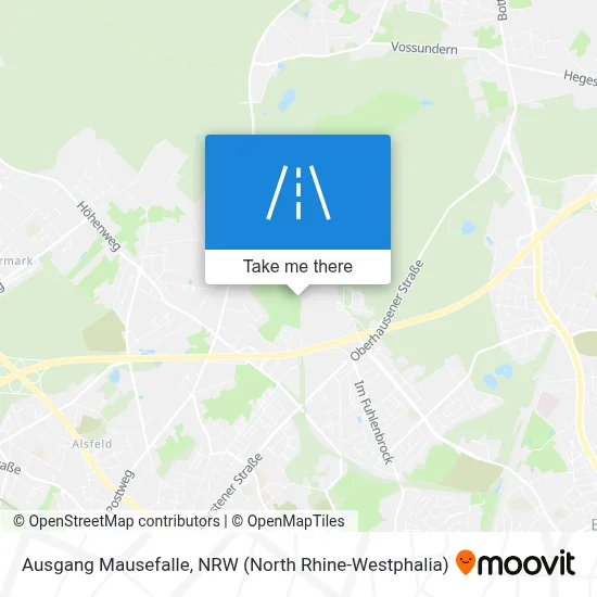 Ausgang Mausefalle map