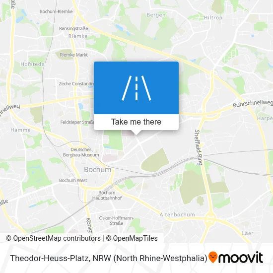 Theodor-Heuss-Platz map