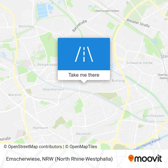 Карта Emscherwiese