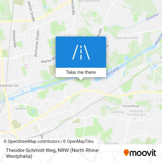 Theodor-Schmidt-Weg map