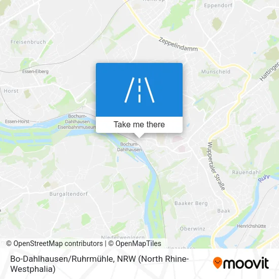 Bo-Dahlhausen/Ruhrmühle map