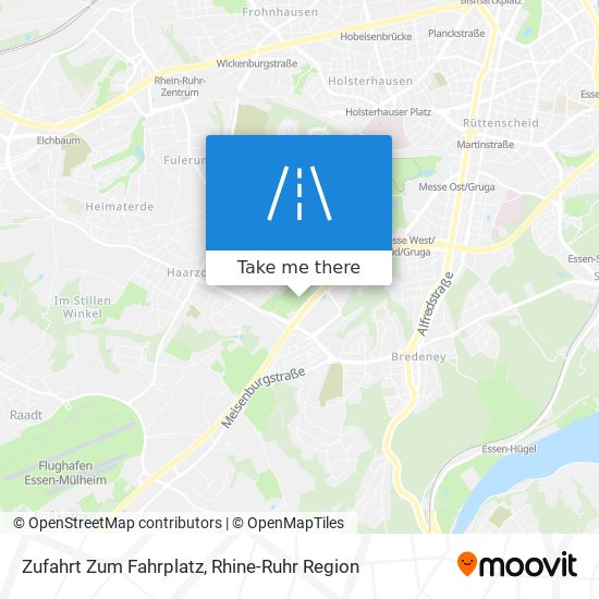 Zufahrt Zum Fahrplatz map