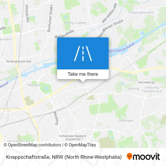 Карта Knappschaftstraße