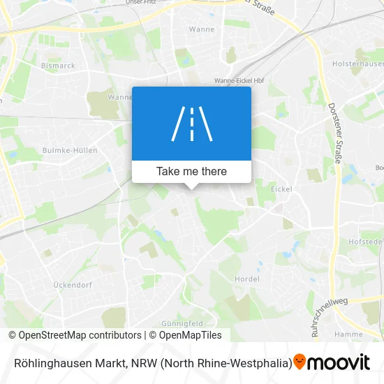 Röhlinghausen Markt map