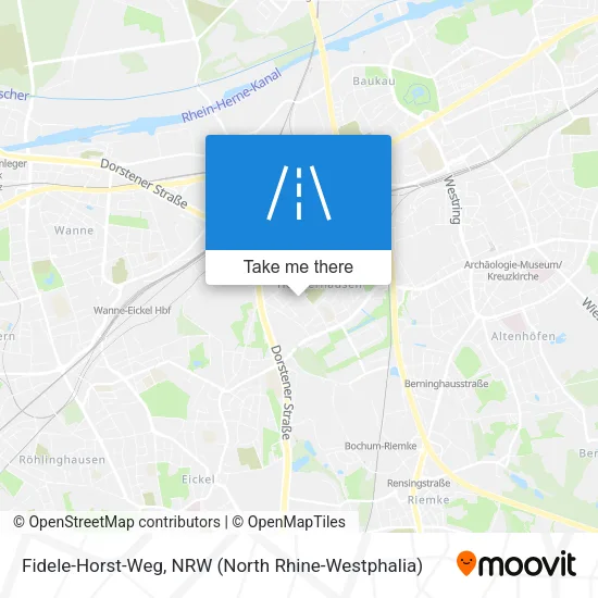 Карта Fidele-Horst-Weg