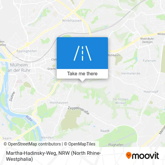 Martha-Hadinsky-Weg map