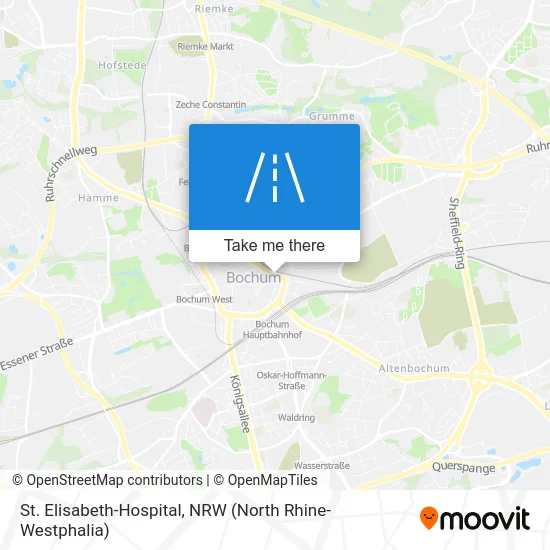 St. Elisabeth-Hospital map