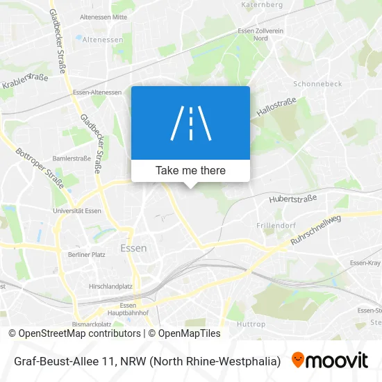 Карта Graf-Beust-Allee 11