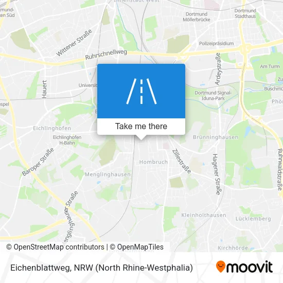 Карта Eichenblattweg