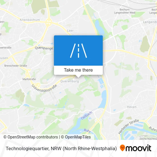 Карта Technologiequartier