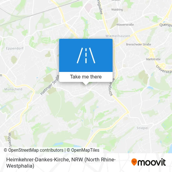 Heimkehrer-Dankes-Kirche map