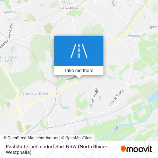 Raststätte Lichtendorf Süd map