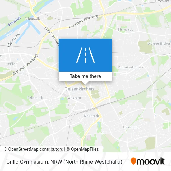 Карта Grillo-Gymnasium