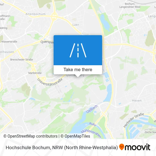 Hochschule Bochum map