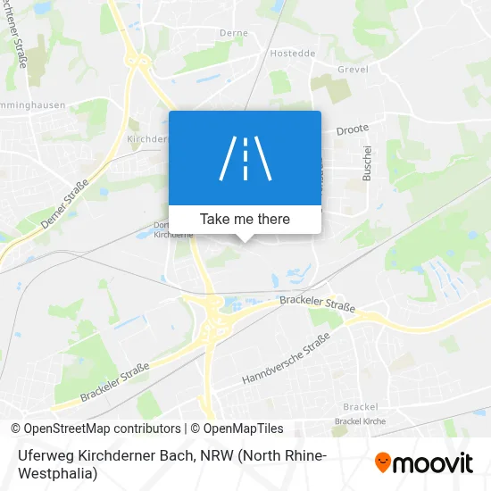 Uferweg Kirchderner Bach map