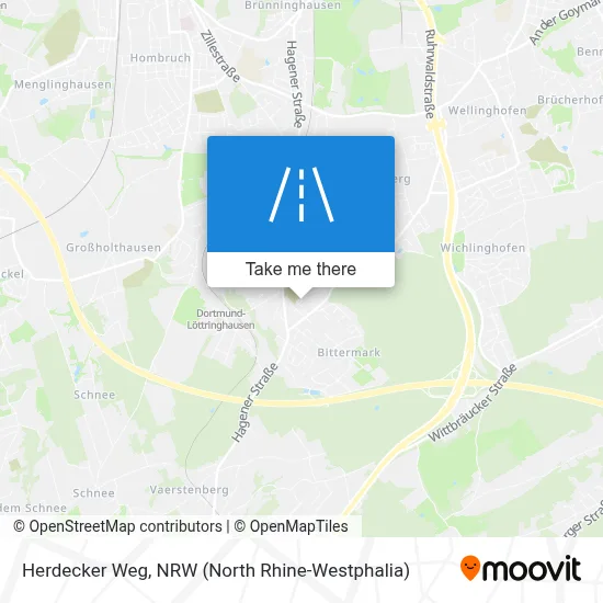 Herdecker Weg map