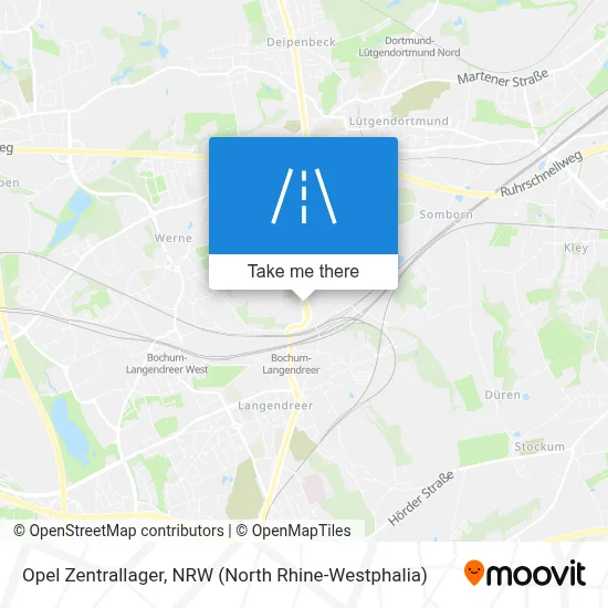 Opel Zentrallager map