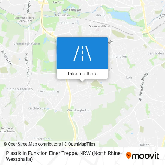 Plastik In Funktion Einer Treppe map