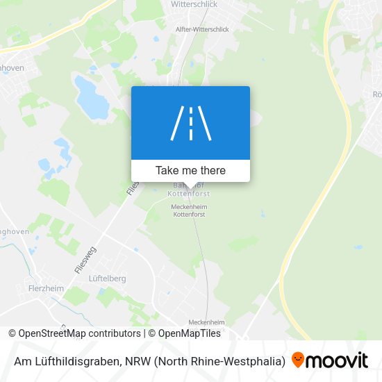 Am Lüfthildisgraben map