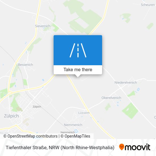 Tiefenthaler Straße map