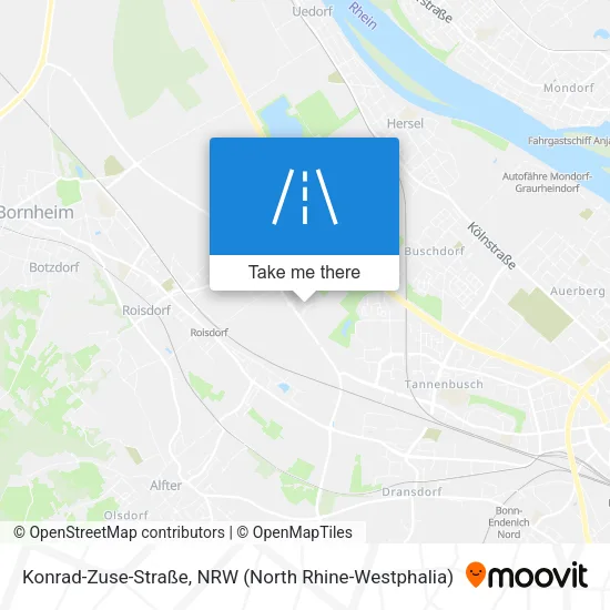 Карта Konrad-Zuse-Straße