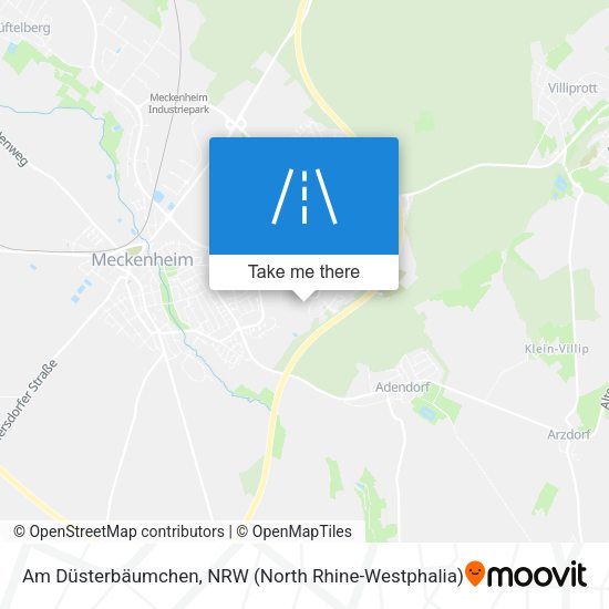 Am Düsterbäumchen map