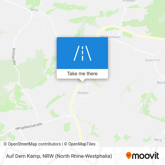 Карта Auf Dem Kamp