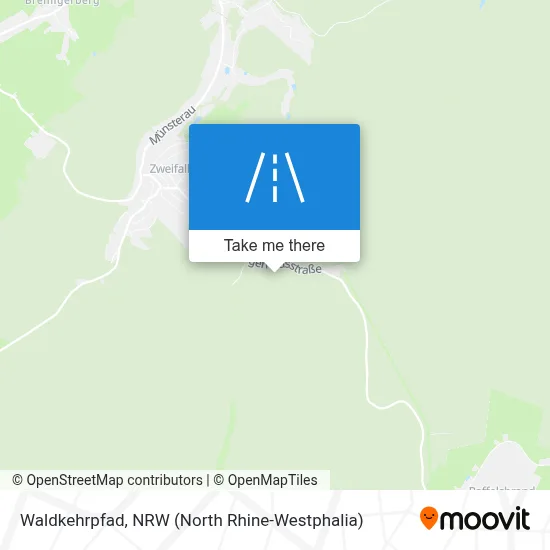 Waldkehrpfad map