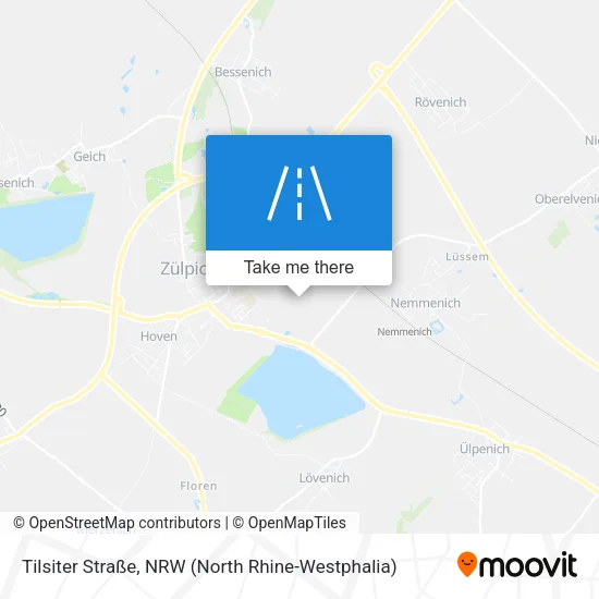 Tilsiter Straße map