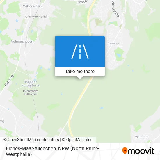 Карта Elches-Maar-Alleechen