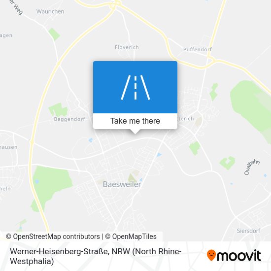 Werner-Heisenberg-Straße map